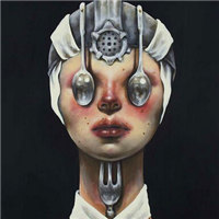 欧美带点恐怖感的女生重口味欧美头像 共7张