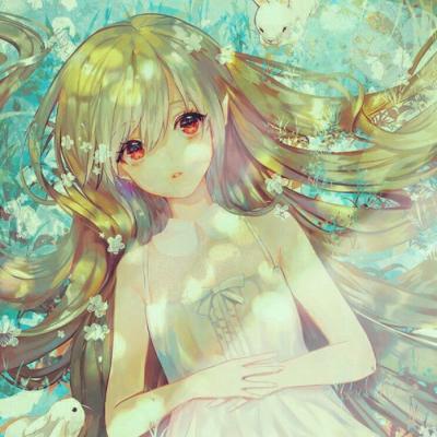 20张高清清新感动漫女生头像合集