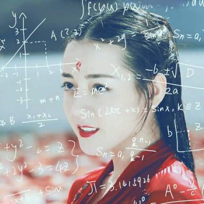 迪丽热巴数学公式头像来啦 9张带公式的迪丽热巴高清大图