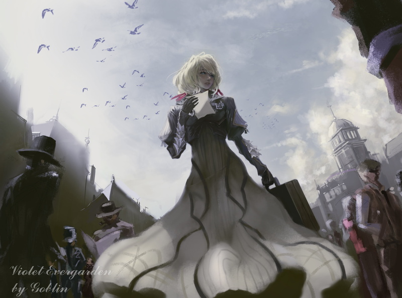 紫罗兰永恒花园壁纸合集