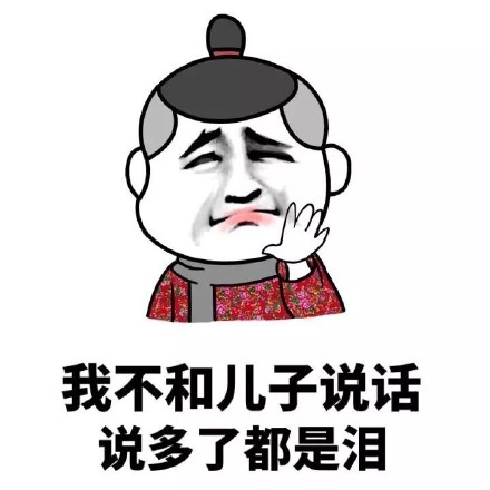 这套父子斗图表情包火了！我不和儿子说话，说多了都是泪