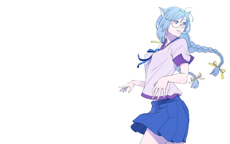 《化物语》系列羽川翼&黑羽川&战场原黑仪 1080P高清动漫壁纸合集