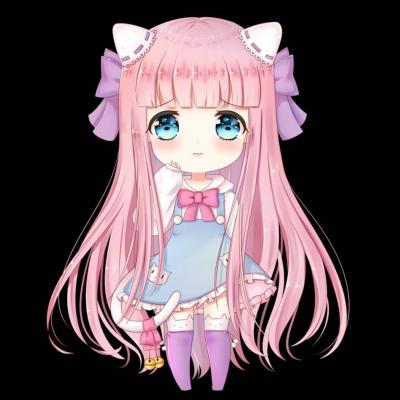 粉色控集合！18张软萌粉色系女生动漫头像分享