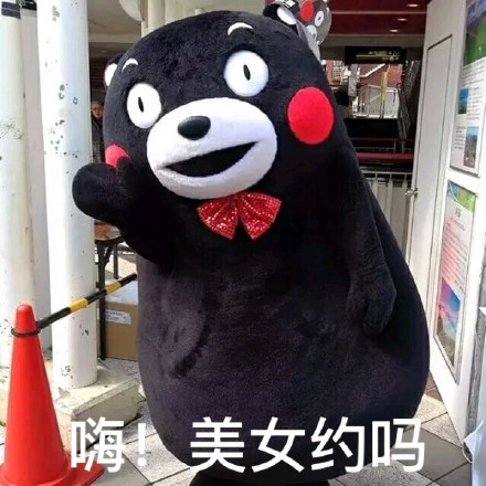 请问帅哥，你的心怎么走？熊本熊撩人情话表情包来了