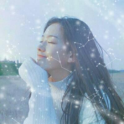 14张高清唯美星空女生头像 氛围感拉满