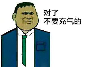 胖虎神转折表情包：对了，别要充气的