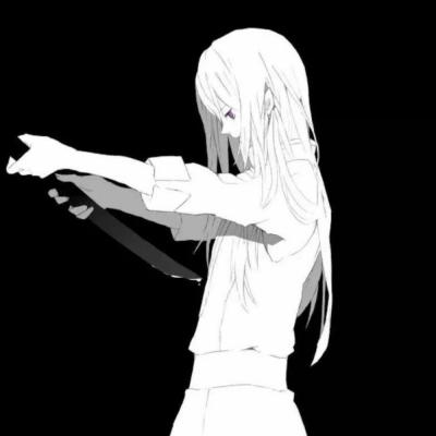 9张高清暗黑系动漫女生头像 氛围感拉满的黑暗风女头合集