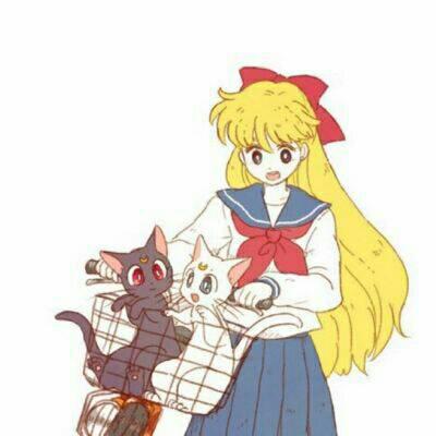 23张软萌水冰月头像！美少女战士高清可爱头像合集