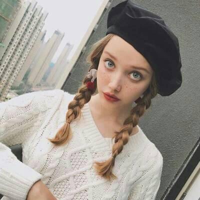 18张高清欧美范女生头像 适合当微信头像的时尚款