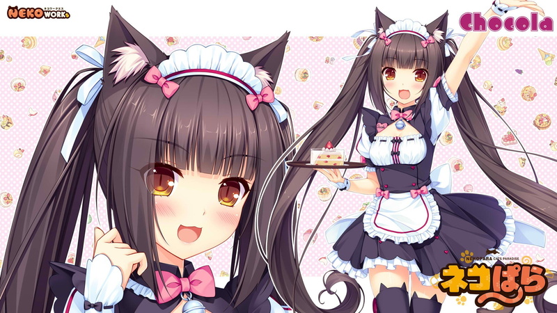 猫娘壁纸合集来了！巧克力与香子兰同款高清1080P壁纸
