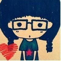 戴眼镜的可爱卡通女生头像合集 39款漫画风女头分享