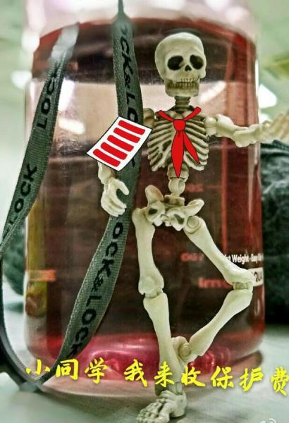 这款骷髅头表情包 医学生斗图专用