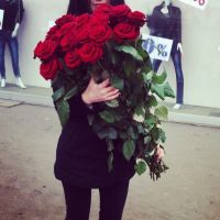 女生手捧花清新头像合集 共18张