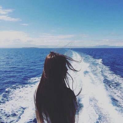 12张高清蓝色系清纯女生头像 氛围感拉满