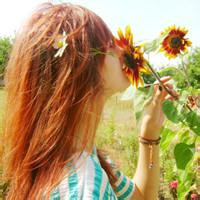 14张氛围感拉满的向日葵女生头像合集