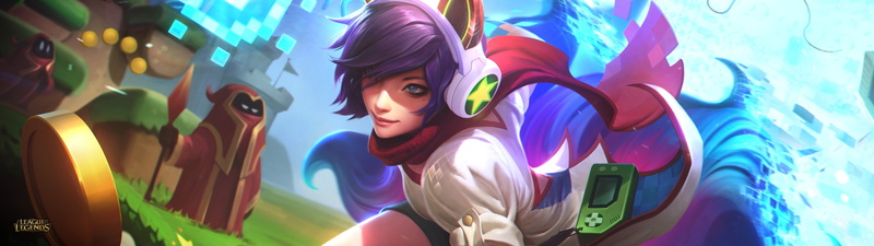 LOL电玩皮肤壁纸合集！4K超清全是靓女靓仔