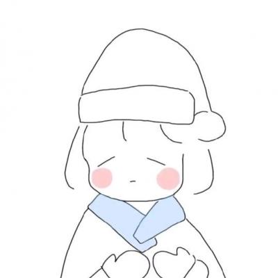 12张简约气质女生手绘头像 高清可爱又好看