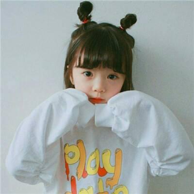 18张高清可爱女萌娃微信头像合集