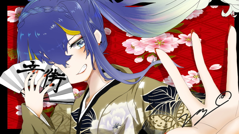 快来看！这款1080P高清Vocaloid同人壁纸太绝了