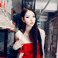 20张红色系qq非主流女生头像合集