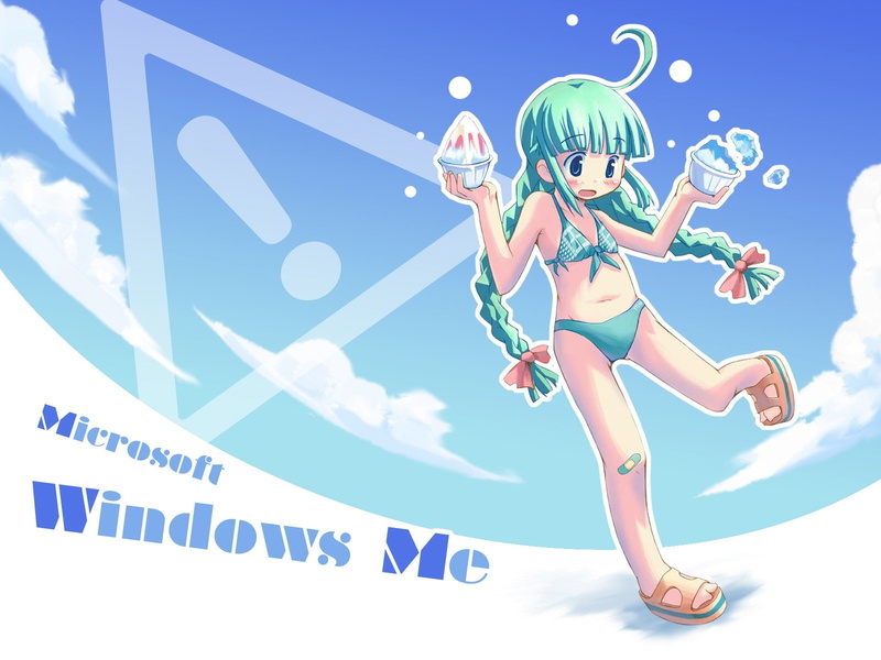 Windows娘系列动漫壁纸合集 720P高清
