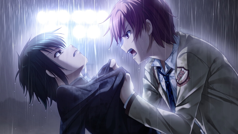音无结弦与直井文人的《Angel Beats!》1080P壁纸合集