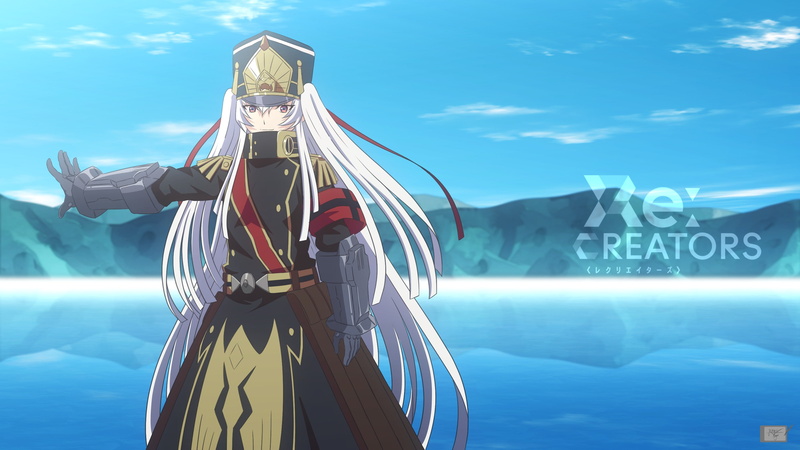 《Re:CREATORS》军装姬水下漫展壁纸 氛围感拉满