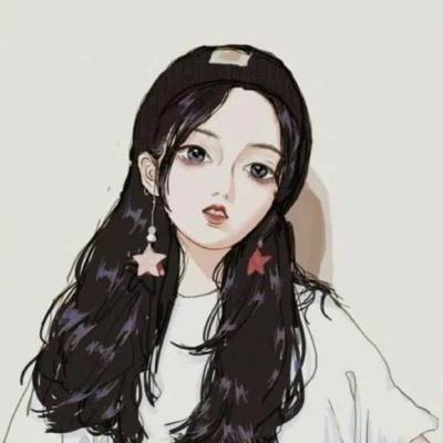 16张女生动漫手绘小清新QQ头像合集