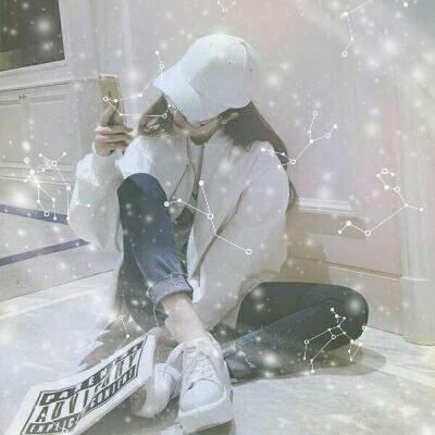 14张高清唯美星空女生头像 氛围感拉满