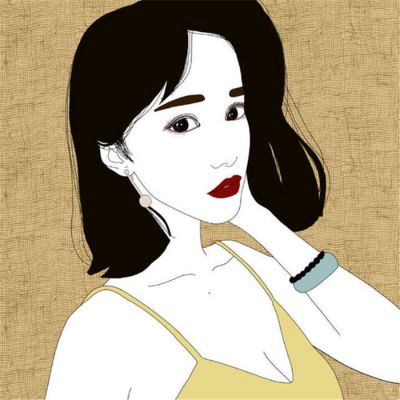 18张高清霸气超拽手绘女生头像 颜值拉满直接用