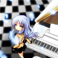 12张超绝弹钢琴动漫女生头像 氛围感拉满