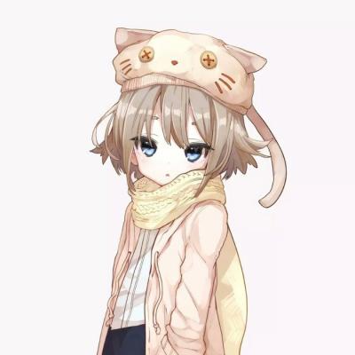 20张高清呆萌软妹动漫头像 可爱女生头像合集