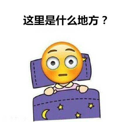 刷到这套表情包直接懵了：这是哪？我是谁？