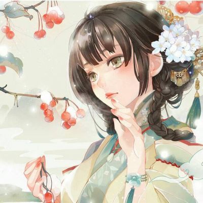 18张高清伤感女生动漫头像 适合当QQ头像的二次元氛围感头像