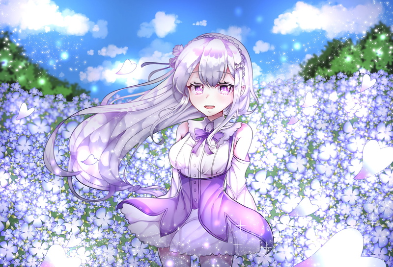 《Re：从零开始的异世界生活》爱蜜莉雅、碧翠丝高清壁纸合集