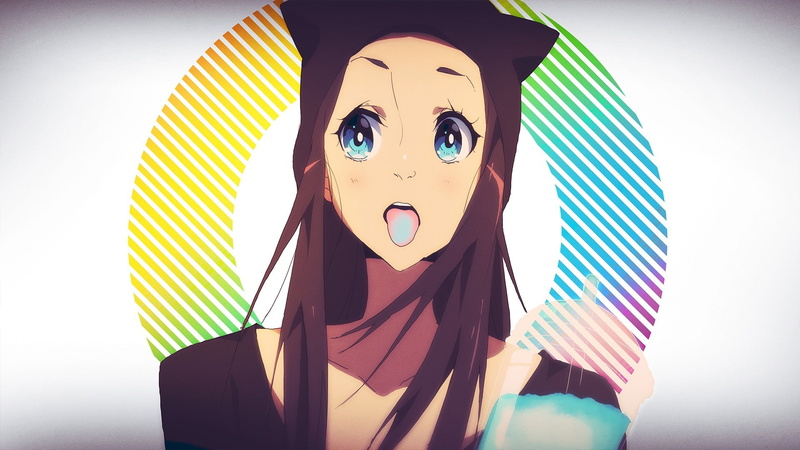 这个画师笔下的动漫原创角色壁纸太绝了