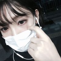 12张好看的戴口罩女生头像 适合当QQ头像的女生头像合集