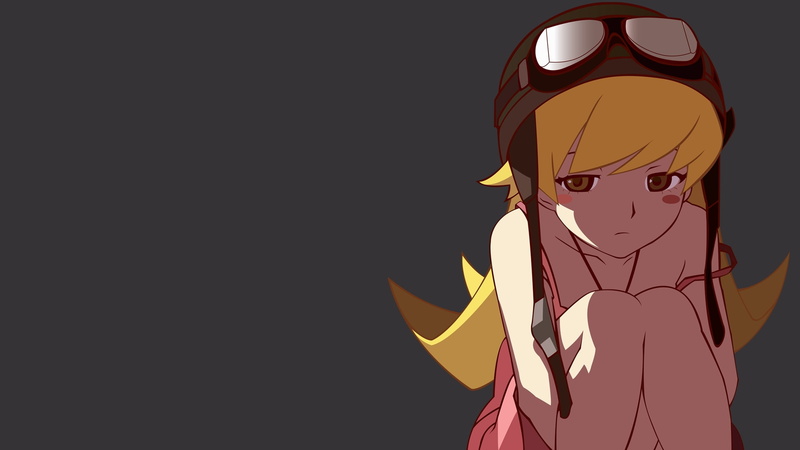 忍野忍绝美壁纸合集 化物语风极简二次元美图