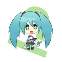 12款Q版初音未来星座头像 可爱又好磕