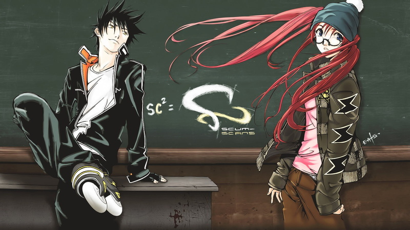 《飞轮少年》少女壁纸合集 南树与野山野林檎现身教室场景