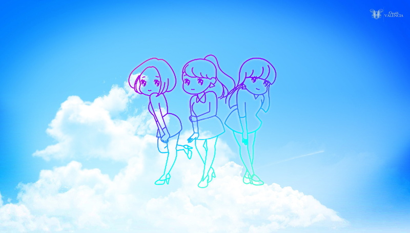 这组是日本流行女团Perfume的高清壁纸合集