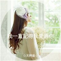 12星座女生带字头像合集 12张唯美好看的头像图