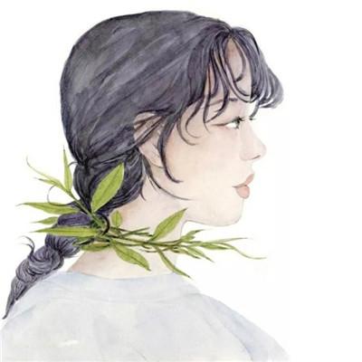 12张氛围感拉满的彩色手绘女生头像，每一张都超绝