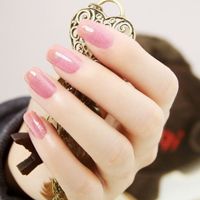 适合美甲师用的创意彩色美甲头像 共19张女生头像