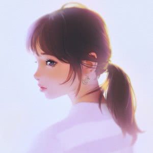 19张清新治愈的漫画女生头像 氛围感拉满