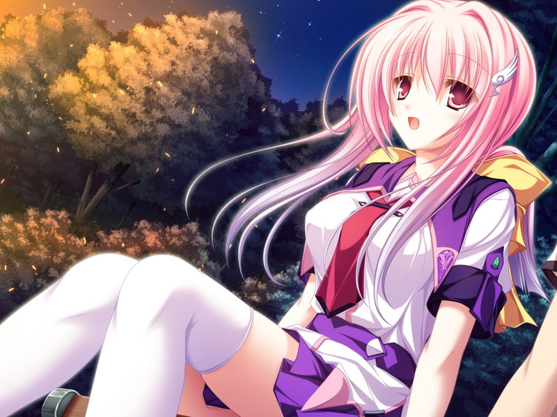 动漫美少女高清壁纸合集