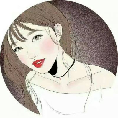 多款风格红唇动漫女生头像 颜值拉满的头像素材（9张）