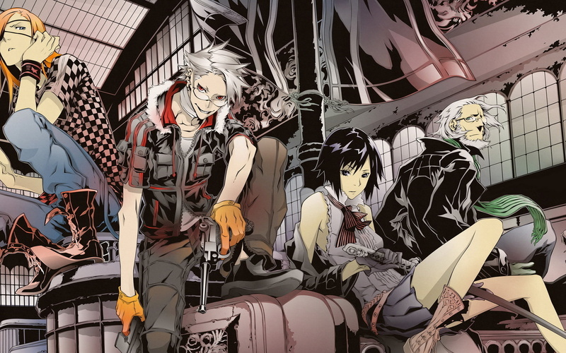 狗狗 子弹 角色 四人 动漫 1080P 血腥高清壁纸