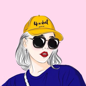 拽酷又飒！26张高清女生酷霸头像合集