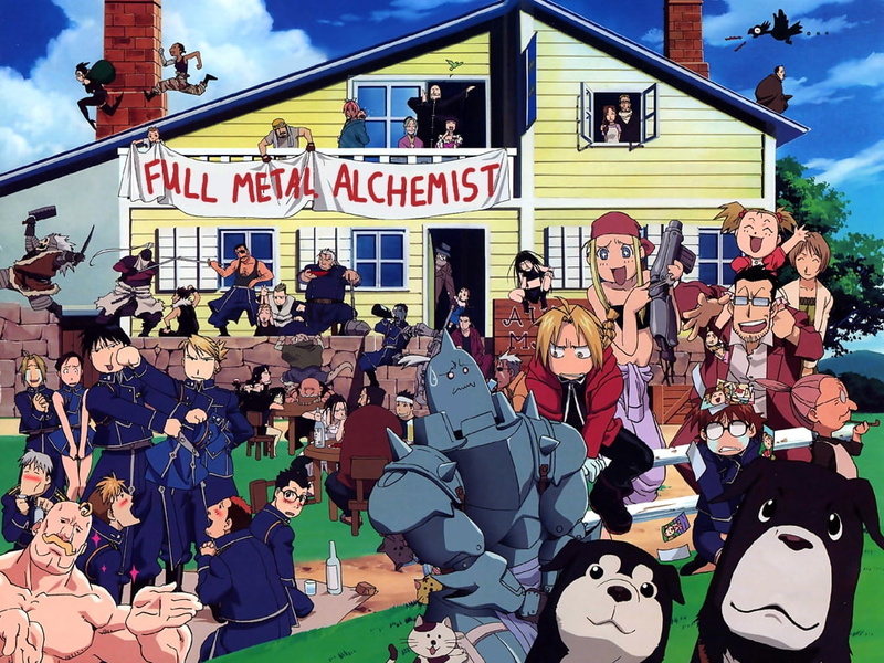 钢炼同人壁纸合集！军属、炼金术师全员登场